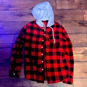 Men’s small flannel
